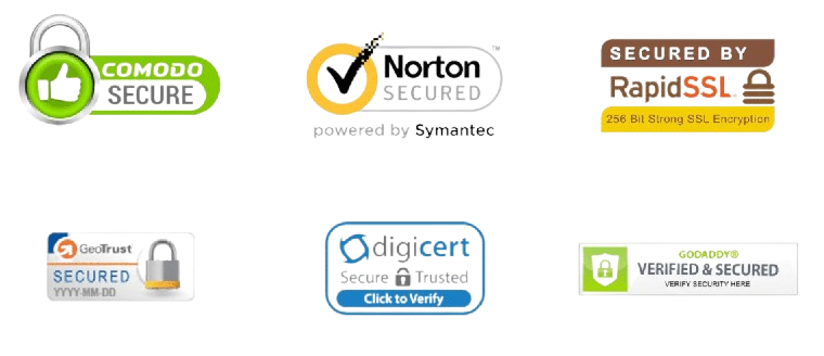 Safe checkout with encrypted SSL